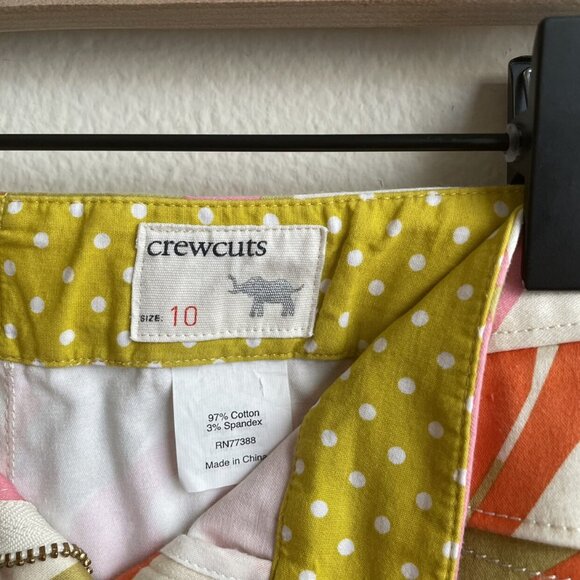 Crewcuts Tropical Print Chino Shorts - Picture 5 of 6